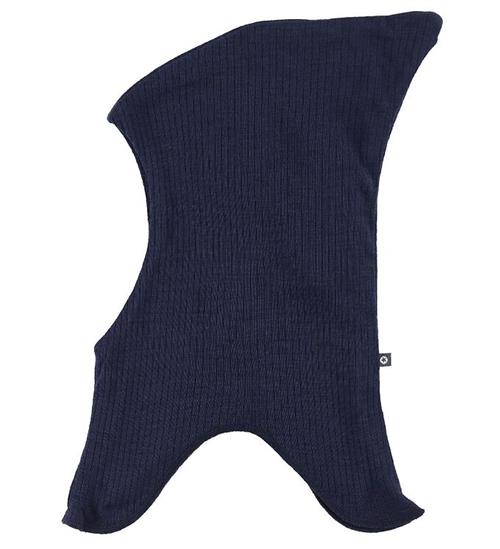 Se Smallstuff Smallstuff Elefanthue - Uld - 2-Lags - Navy ved KidsWorld