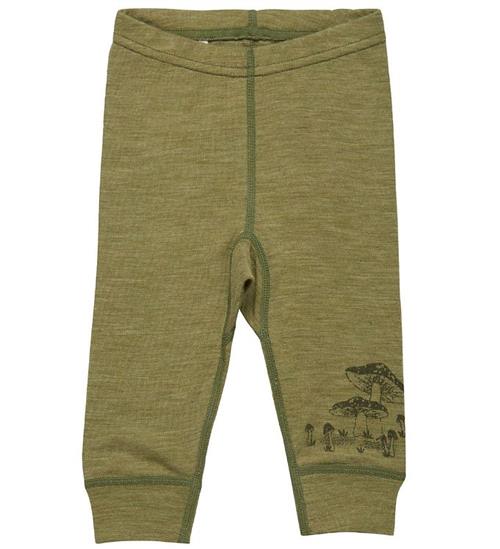 Se CeLaVi CeLaVi Leggings - Loden Green Melange ved KidsWorld