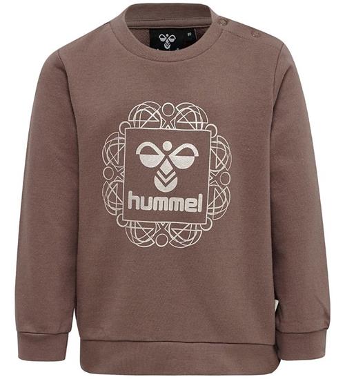 Se Hummel Hummel Sweatshirt - hmlLime - Deep Taupe m. SÃ¸lv ved KidsWorld