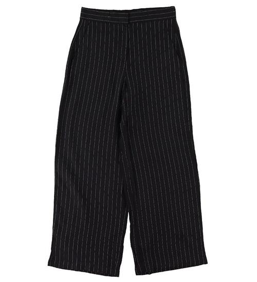 LMTD LMTD Bukser - NlfRin - Black/Pinstripes