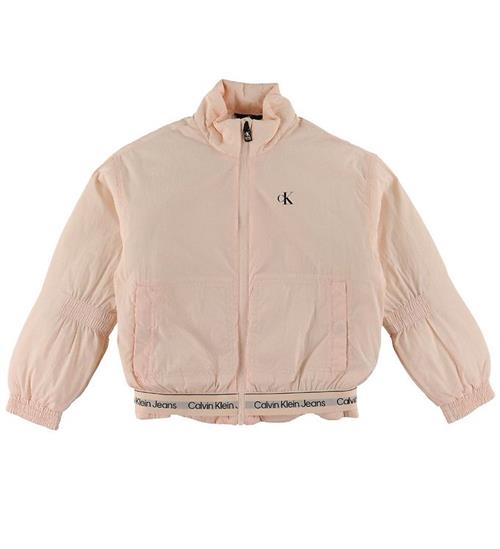 Calvin Klein Windbreaker - Logo Tape - Creole Pink