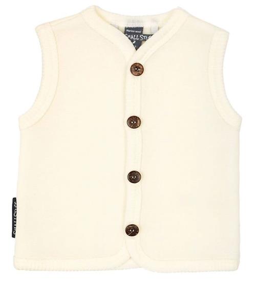 Smallstuff Smallstuff Vest - Uld - Off White