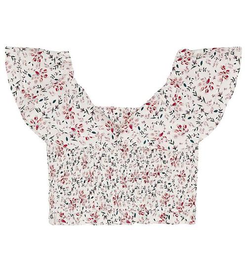 Se Designers Remix Designers Remix Top - Sandrine - White Flower Print ved KidsWorld