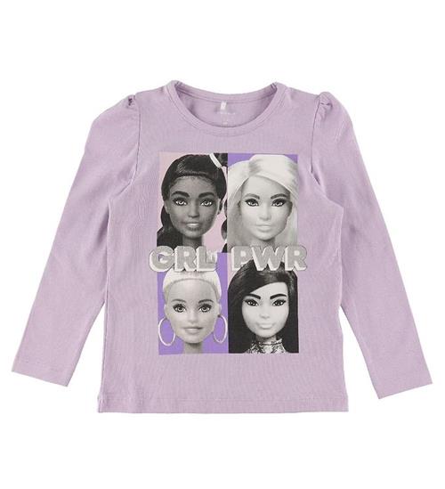 Se Name It Bluse - NmfSemma Barbie - Orchid Petal ved KidsWorld