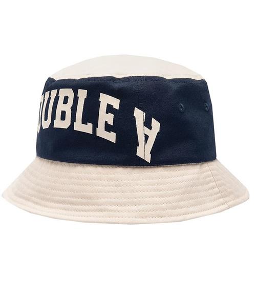 Wood Wood BÃ¸llehat - Val Arch Bucket Hat - Beige/Navy