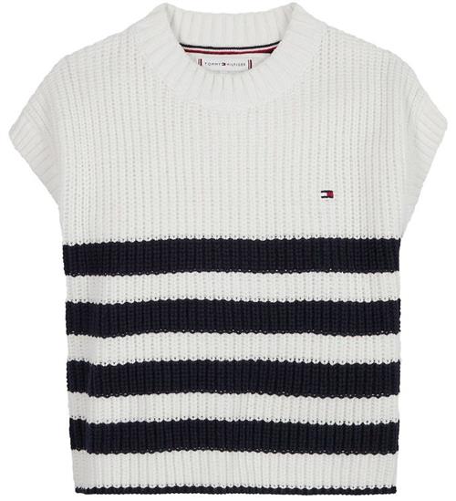 Tommy Hilfiger Tommy Hilfiger Vest - Nautical Striped Vest SLVLS - Ancient Whit