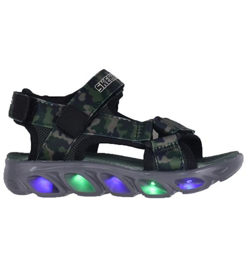 Se Skechers Sandaler m. Lys - Hypno-Splash - Black ved KidsWorld