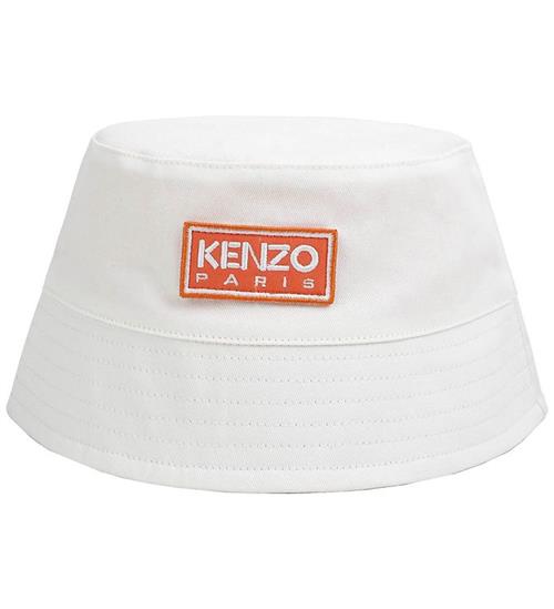 Se Kenzo Kenzo BÃ¸llehat - Hvid m. Orange ved KidsWorld