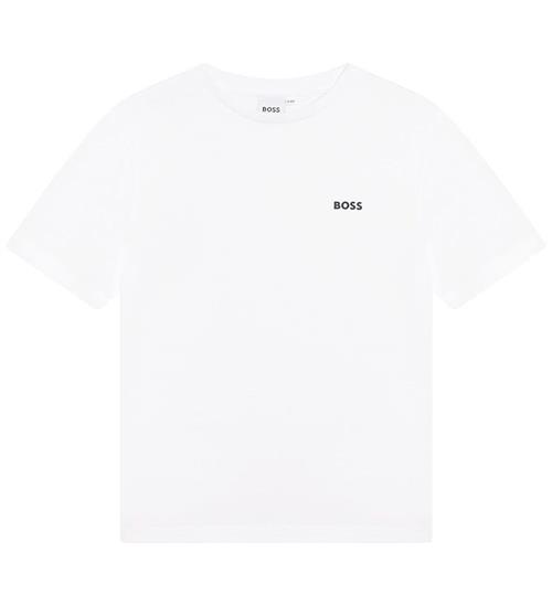 Se BOSS BOSS T-shirt - Hvid ved KidsWorld