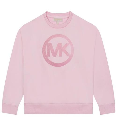 Michael Kors Michael Kors Sweatshirt - Washed Pink m. Pailletter