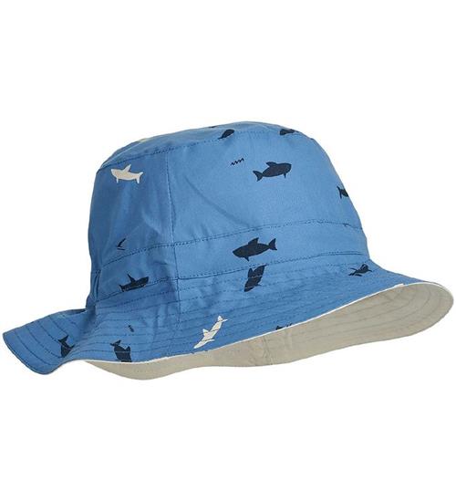 Liewood Liewood Solhat - Sander Reversible - Shark/Riverside