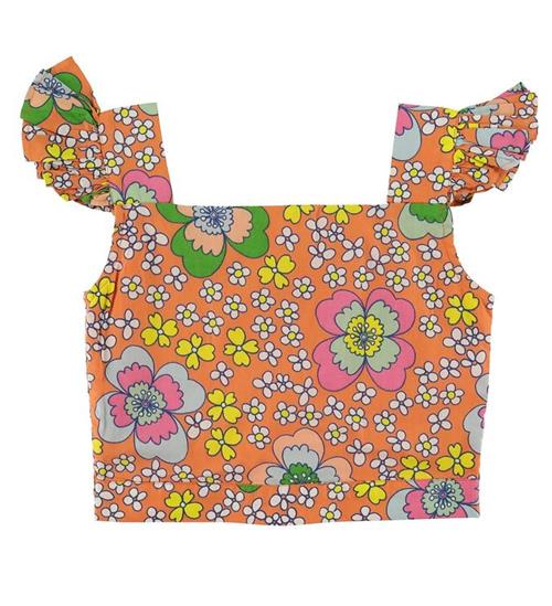 Stella McCartney Kids Stella McCartney Kids Top - Cropped - Orange m. Blomster