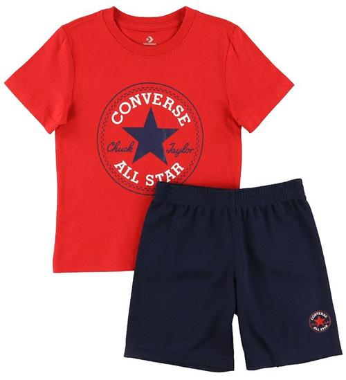 Converse Converse ShortssÃ¦t - T-shirt/Shorts - Obsidian