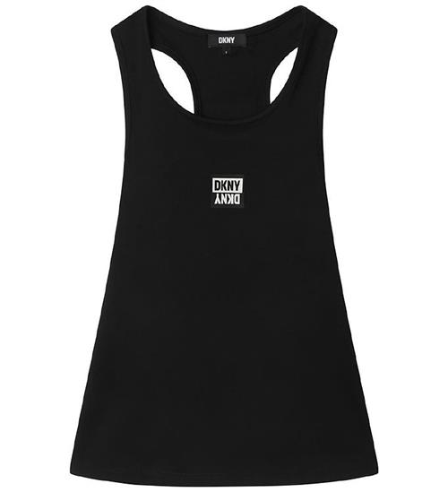 Se DKNY DKNY Top - Sort m. Logo ved KidsWorld