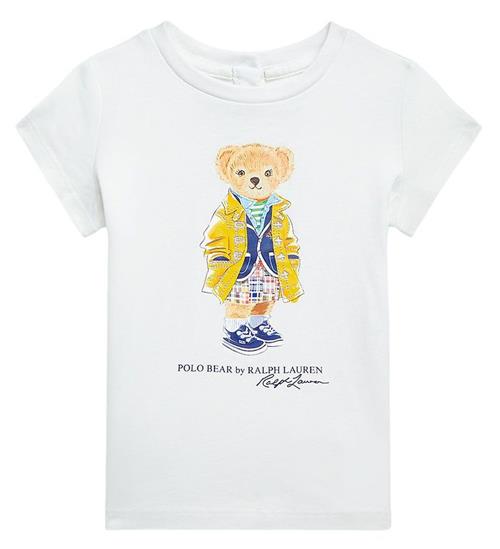 Polo Ralph Lauren Polo Ralph Lauren T-shirt - Watch Hill - Offwhite m. Bamse