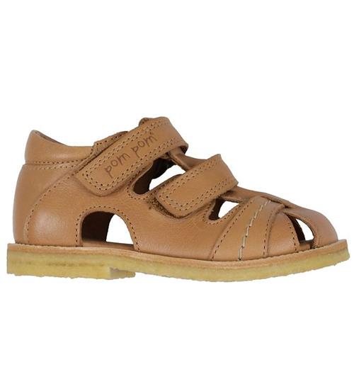 Pom Pom Pom Pom Sandaler - Rub Sole Two - Camel