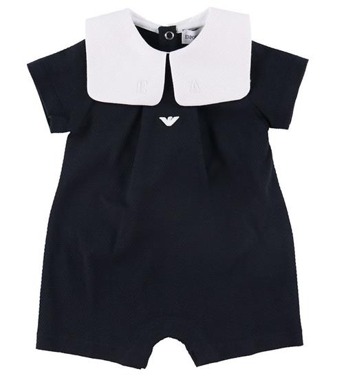 Se Emporio Armani Emporio Armani Sommerdragt - Navy m. Hvid ved KidsWorld