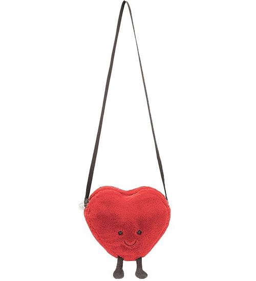 Se Jellycat Jellycat Taske - 17x18 cm - Amuseable Heart ved KidsWorld