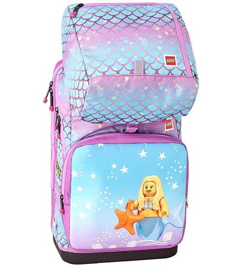 Se LEGOÂ® Tasker LEGOÂ® Skoletaske m. Gymnastiktaske - Mermaid m. Glimmer ved KidsWorld