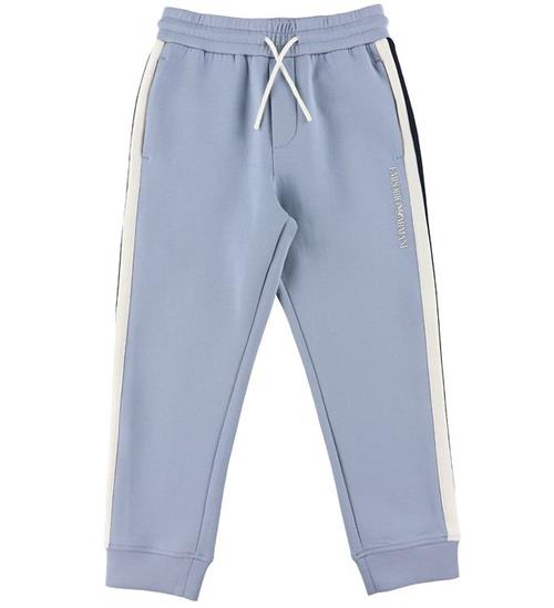 Se Emporio Armani Bukser - New Light Blue ved KidsWorld