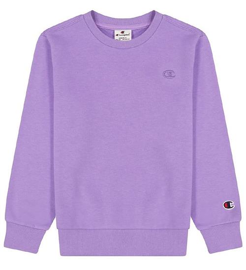 Se Champion Champion Fashion Sweatshirt - Crewneck - Lilla ved KidsWorld