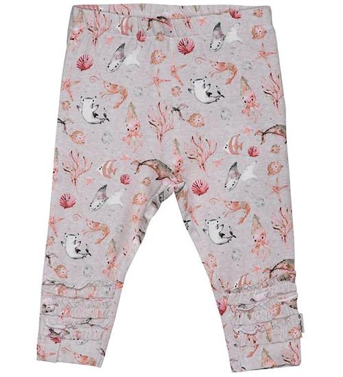 Se Minymo Minymo Leggings - Sand Melange ved KidsWorld