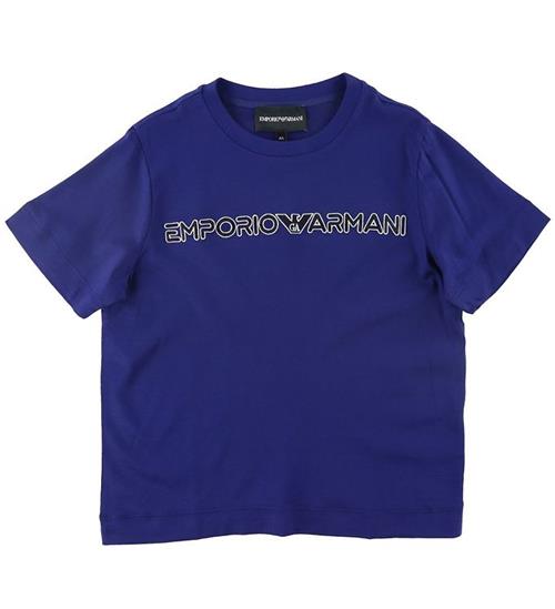 Emporio Armani Emporio Armani T-shirt - Blu Faro m. Sort