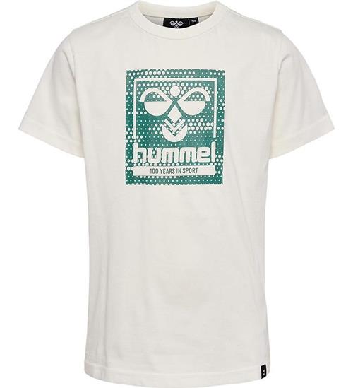 Se Hummel Hummel T-shirt - hmlRowan - Marshmallow ved KidsWorld