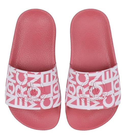 Se Moncler Badesandaler - Petite Jeanne - Rosa ved KidsWorld