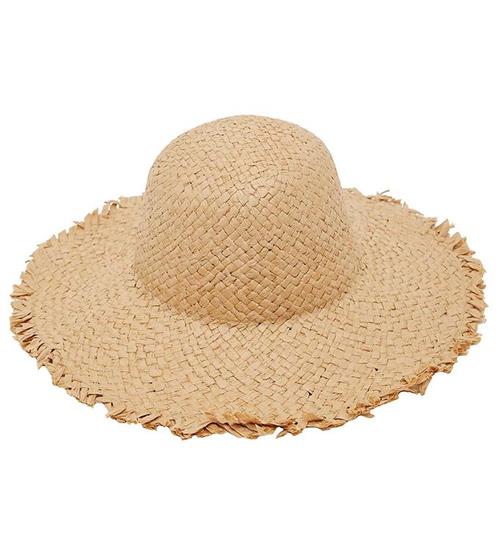 Lil Atelier Lil' Atelier Strandhat - NmfFenjo - Straw/White Pepper