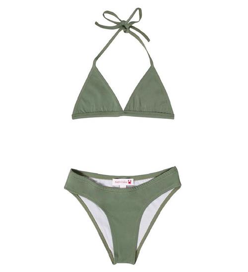 Se Petit Crabe Bikini - Elle - UV50+ - Army ved KidsWorld