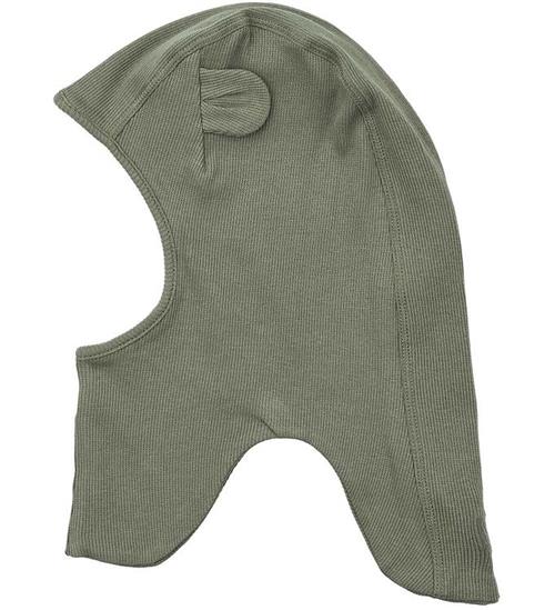 Se Liewood Liewood Elefanthue - Rib - 2-lags - Faune Green ved KidsWorld