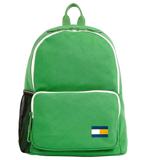 Tommy Hilfiger BÃ¸rnehavetaske - Big Flag - Coastal Green