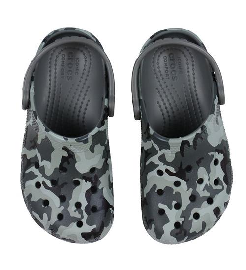 Crocs Crocs Sandaler - Classic Camo Clog K - Sort/GrÃ¥