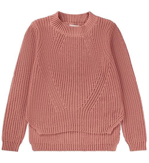 Se Molo Bluse - Strik - Gillis - Muted Rose ved KidsWorld