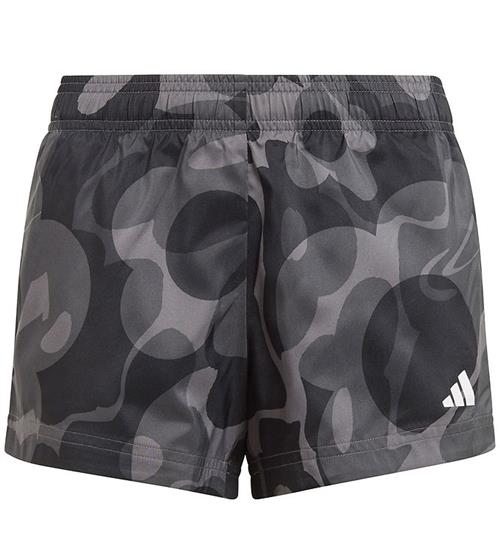 adidas Performance Shorts - JG TR-ES AOP SH - Sort/GrÃ¥/Hvid