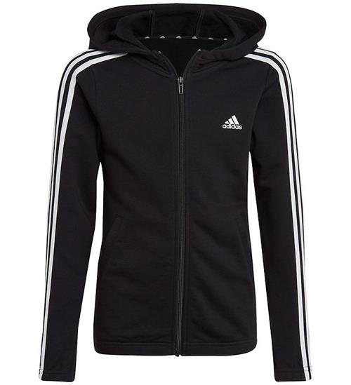 adidas Performance adidas Performance Cardigan - G 3S FZ HD - Sort/Hvid