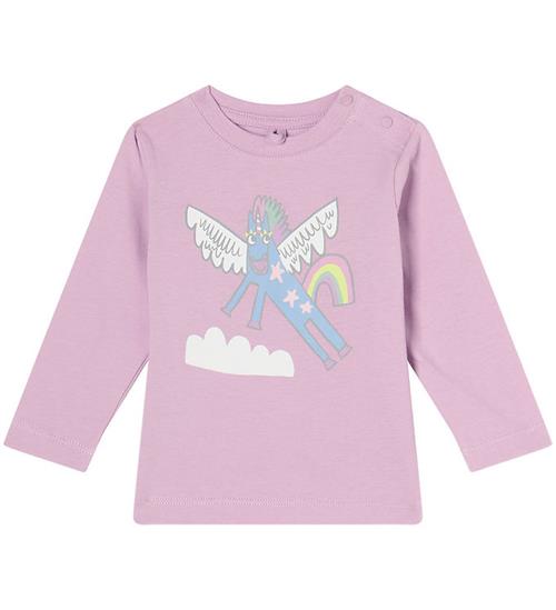 Se Stella McCartney Kids Bluse - Lilla m. EnhjÃ¸rning ved KidsWorld