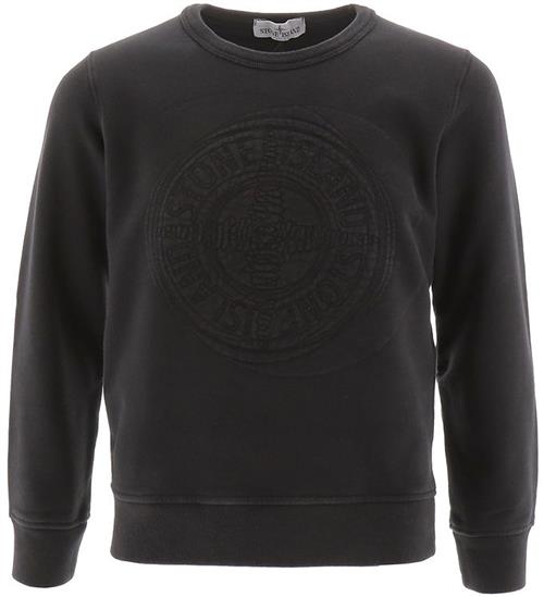 Stone Island Stone Island Sweatshirt - Sort m. Logo