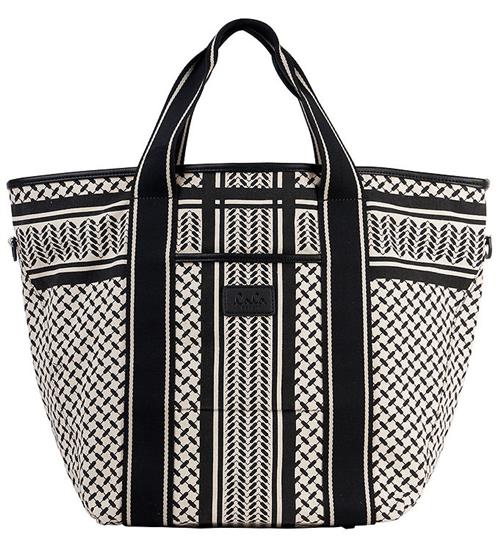 Lala Berlin Shopper - East West Tote Marin - Heritage Stripe Bla