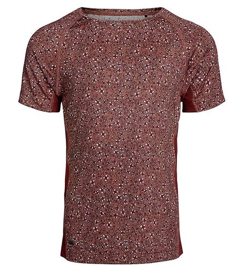 Rethinkit Rethinkit T-shirt - Carla - Rose Brown Flowers