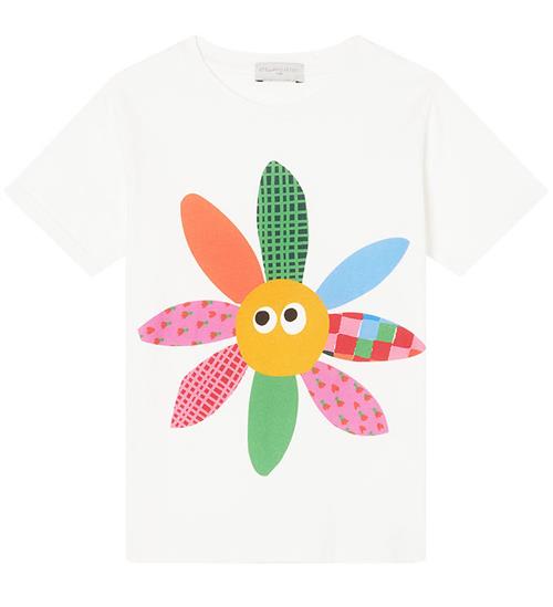 Stella McCartney Kids Stella McCartney Kids T-shirt - Off White m. Blomst