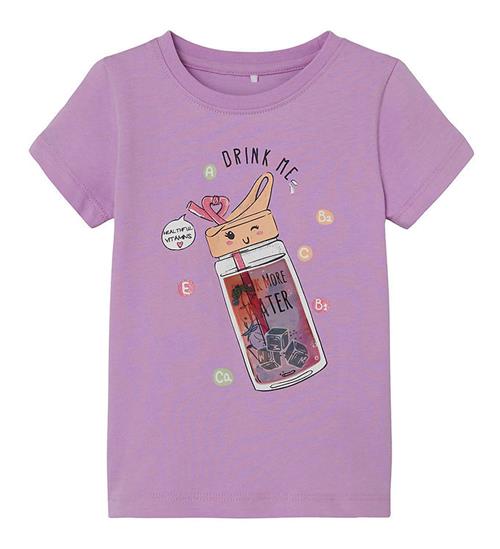 Name It Name It T-shirt - NmfKathine Box - Violet Tulle