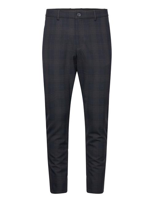 Slh175-Slim Robert Des Flex Pants Noos Selected Navy