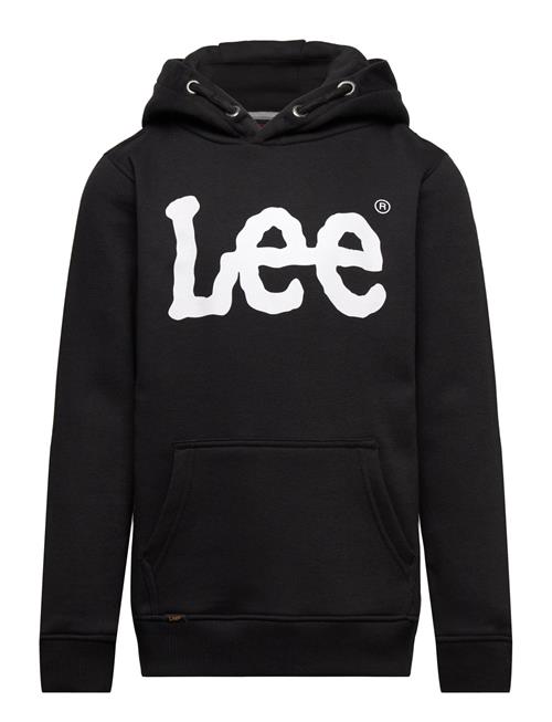 Se Lee Jeans Wobbly Graphic Bb Oth Hoodie Lee Jeans Black ved Booztlet