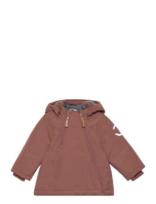 mikk-line Nylon Baby Jacket - Solid Mikk-line Brown