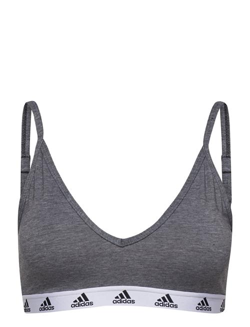 Se adidas Performance Pureb Ls Bra Adidas Performance Grey ved Booztlet