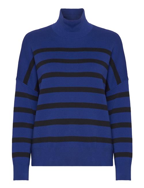 Se InWear Tenleyiw Turtleneck Pullover InWear Blue ved Booztlet