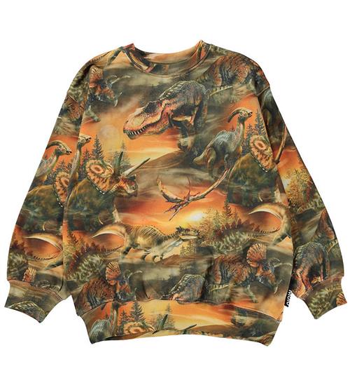 Se Molo Molo Sweatshirt - Monti - Dino Dusk ved KidsWorld