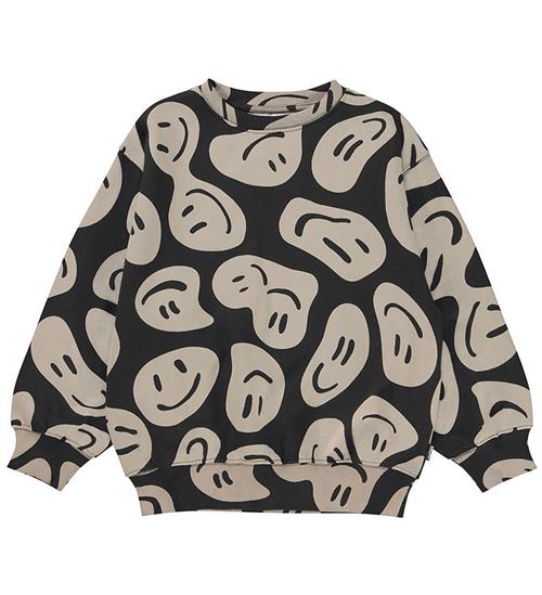 Molo Molo Sweatshirt - Monti - Smile on Black